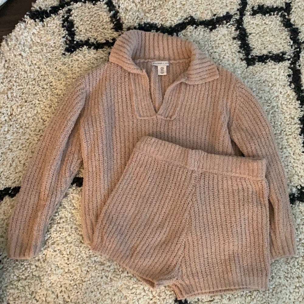 Soft lounge set- tan color